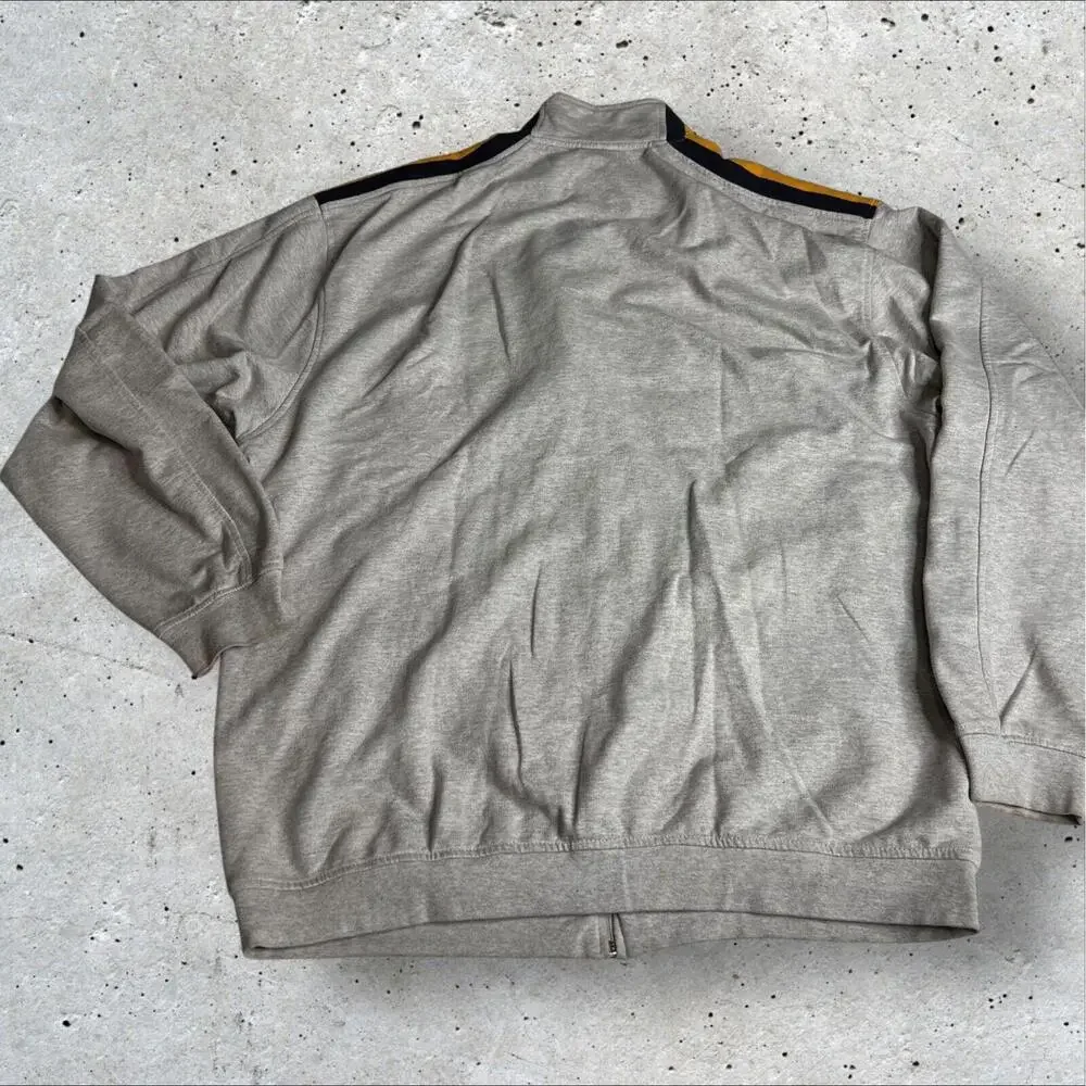 BAD BOY Jacket Mens Warm Up Full Zip Elastic Waist and‎ Cuffs Size 2XL
